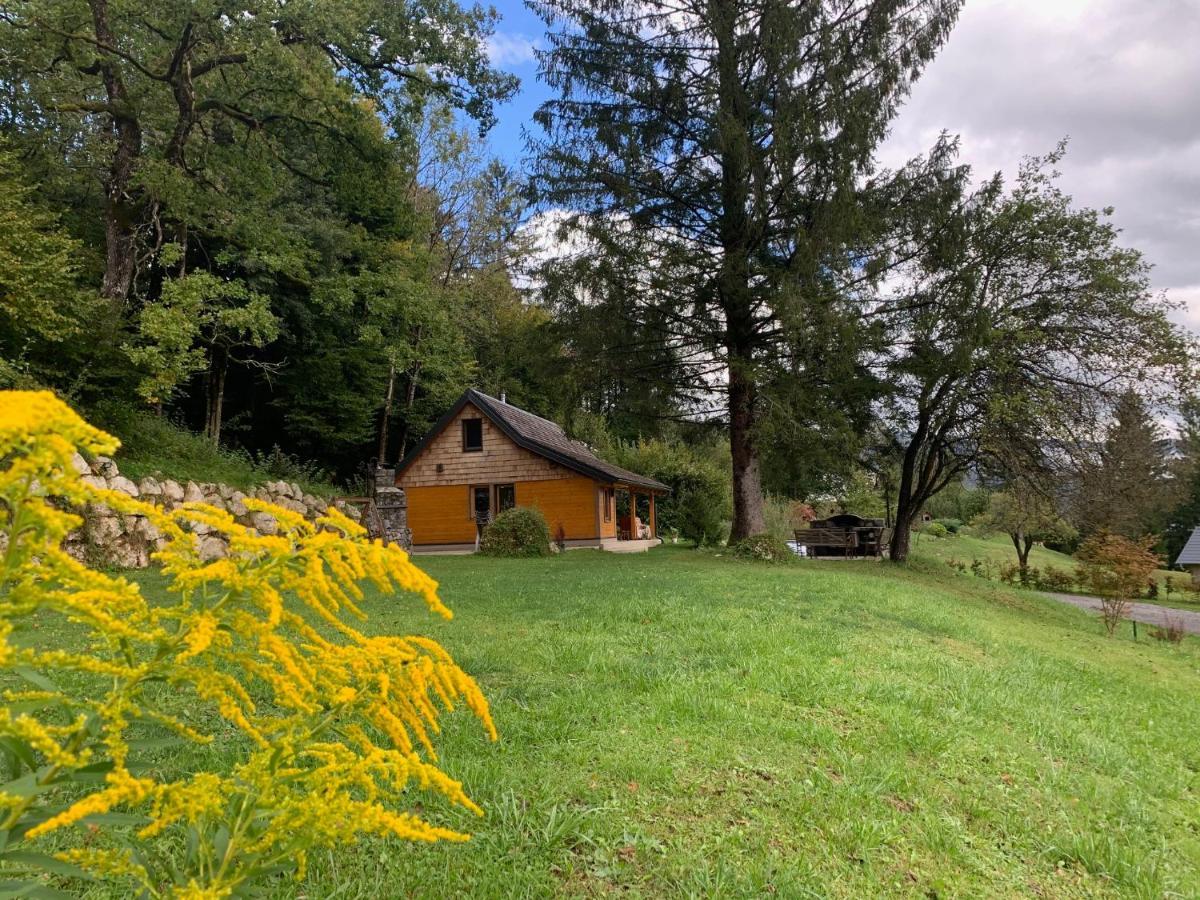 Bohinj Cottage Pr' Maricki - House In Nature With Hot Tub & Sauna 外观 照片